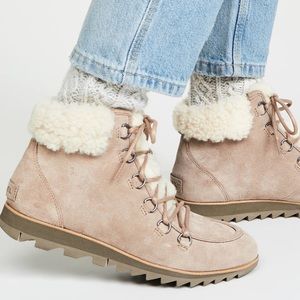 Sorel Harlow Lace Cozy Ankle Boot